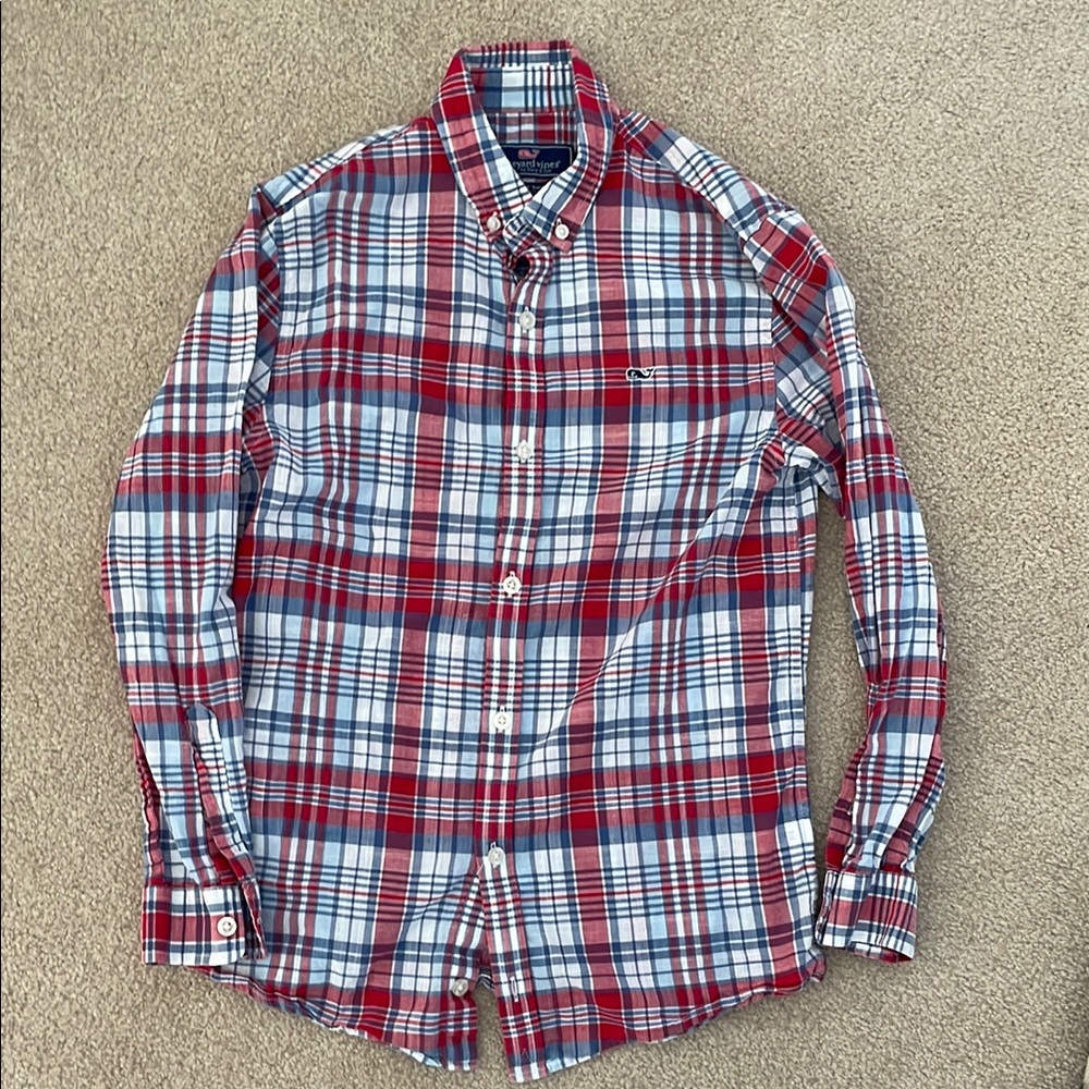Vineyard Vines Boys Whale Shirt